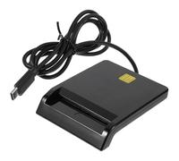FELTECHELECTR USB Multi-function Smart Card Reader with Type-c Interface for Windows Vista X10.3.x+ Compatible with Dnie Atm Ic Id Cac Sim Cards - for Secure Access