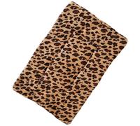FELTECHELECTR Warm Thickened Leopard Print Pet Blanket, Small Size Insulated Dog and Cat Bed Mat, Four-season Use Soft Plush Throw Pad for Indoor Pets