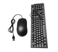 FELTECHELECTR Wired Usb Keyboard Mouse Combo Arabic Letters, Sturdy Wired Keyboard and Optical Mouse Set for Pc and Laptop Office Use Random Style