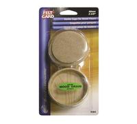 Feltgard Castor Cups Light Wood Grain 60mm One Colour (One Size)