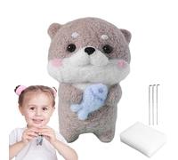 Felting Needle Kit, Complete Needle Felting Tools Needle Felting Kit, Capybara Needle Felting Set, Felt Craft Tools, Instructions And Other Tools For Craft Animal, Instructions Adults Beginner Supplie