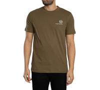 Sergio Tacchini Men's Felton T-Shirt, Dark Olive, 4XL