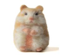 Feltsky Hamster Needle Felting Kit for Beginners Easy Steps to Make with Everything, Christmas for Mom, Grandma, Kids