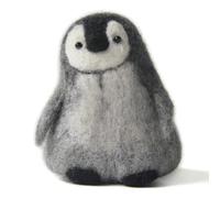 Feltsky Penguin Shorthair Needle Felting Kit for Beginners Easy Steps to Make with Everything, Christmas for Mom, Grandma