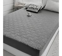 FELTYBED Full Waterproof Mattress Protector, Soft Bed Mattress Topper Cover with Deep Pocket Up to 15'', Noiseless Breathable White