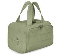 Feltz Toiletry Bag-Travelfree Convely Toiletry Bag, 4-in-1 Puffy Multi-Functional Toiletry Bags with Handle for Women, Leisure Travel, Wet-Dry Separation & Lightweight Waterproof (Green)