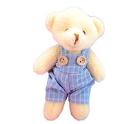 Feluche's Bear Fuck Toy, Soft Teddy Teddy Toy for Girlfriend (Blue Grid Boy Bear)