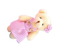 Feluche's Bear Fuck Toy, Soft Teddy Teddy Toy for Girlfriend (Pink Striped Girl Bear)