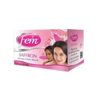 Fem Bleach Lightening Fairness Cream Saffron White Kesar 3 x 25 Gram