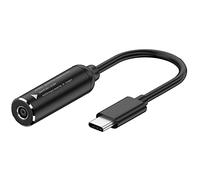 Female 4.5mm Barrel Smart Tip to USB C Adapter Cable for HP DELL USB-C Charger 45w 65w PD 5V/9V 1.5a max 20v 3.25a 65w max