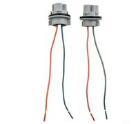 Female 7440 Light Bulb Socket Harness 2pcs UK | 2-pack 7440 pigtails, front turn signal fix, resistant wires, plug-and-play install