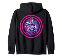 Female aerialist/acrobat-skilled and artistic performer Zip Hoodie