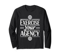 Female Agency Feminism Feminist Womens Rights Long Sleeve T-Shirt