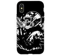 Female American Footballer Case for iPhone X/XS