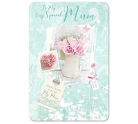 Female Birthday Card - (CO-ML870) - Very Special Mum - With A Foiled & Flittered Finish