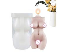 Female Body Candle Mold - Women Human Body Silicone Candle Mold, Homemade Soaps Mould Craft | Molds Silicone Shapes, Female Male Moulds, Silicone Molds Art Crafts Kit, Clay Crafts