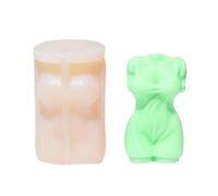 Female Body Candle Mould - Full Body Contour Wax Mold, Silicone Casting Sculpted Bust | Stylish Anatomy Moulding Kit, Seminar Tool Set