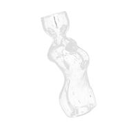 Female Body Shape Glass Plant Terrarium For Avocado Water Cultivation Clear Root Observation Vases Shelf Table Decors Avocado Sprouting Vases
