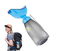 Female Bottle - 1000ml Portable Travel Device, Spill Proof Funnel, Ergonomic Handle | Leak Resistant Bottle for Women and Men, Travel