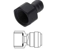 Female BSP Tap for Pushfit Adapter ¦ 5/8" BSP x 10mm Pushfit ¦ DMFit AFAB1008FM