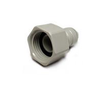 Female Bsp Tap To Push Fit Adapter - 1/2" Bsp X 1/4" Push Fit - Dmfit Afab0407C