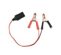 Female Car Socket to Battery Clip Cable 12V 24V for Connecting Car Battery to Various Power Supply Equipment Like Pumps and Vacuum Cleaners