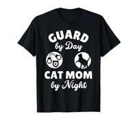 Female Correctional Officer Cat Lover Prison Guard T-Shirt