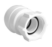 John Guest Speedfit PSE3201W 15 mm x 1/2 inch BSP Female Coupler - Tap Connector (Bag of 10)