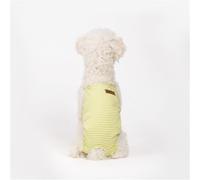 Female Dog Diaper Suspender Underwear Trousers Washable Period Pads Adjustable Strap Nappy Rompers For Small Dogs(Green,S)