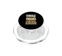 Female Drywall Finisher - Right The First Time PopSockets PopGrip for MagSafe