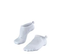 Female foot guard Falke GO2 Pompom Blanc 35/36