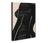 Female Form Canvas Print | Gallery Wrapped 30mm Frame Wall Art | 24x16 inches | Ready to Hang | Modern Picture | Living Room Bedroom Lounge Office