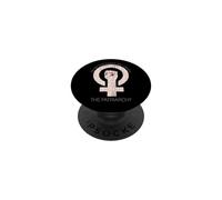 Female gender symbol with fist - Smash the Patriarchy PopSockets Adhesive PopGrip