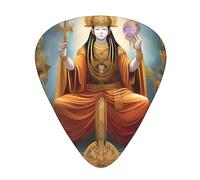 Female God Multi-Thickness Guitar Pick Set 12 Pieces Clear Tone Comfortable Feel Strong Wear Resistance And Toughness Comes With Transparent Box