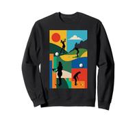 Female Golfer The Green Golf Course Golf Cart Bogey Sweatshirt