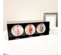 Female Gynecological Manikin Model,Vulva/Clitoris Model Foreskin Urethra Reproductive Tract Model for in-Depth Exploration of The reproductive tract's Structure and Functions (Black Upgrade)