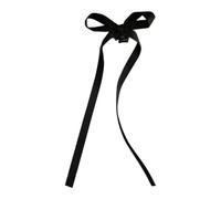 Female Hair Claw Elegant Sharks Clip Teens Girls Long Ribbon Bowknot Hair Clip