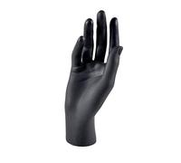 Female Hand Mannequin Theatrical Property Display Mannequin Black R, Right Hand