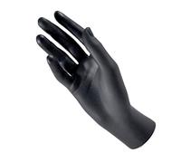 Female Hand Mannequin Theatrical Property Display Mannequin Black R, Right Hand