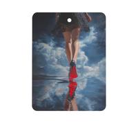 Female in The Future Automotive Air Fresheners Square