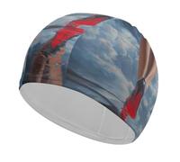 Female in The Future Elastic Swimming Cap