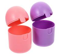 Female Items Box 2pcs Cups Case Period Cups Steamer Reusable Storage Box, PP, 9x5.9x5.8, Storage Holder for, for Women Personal Care