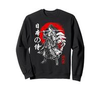 Female Japanese Samurai Japan Katana Warrior Otaku Sweatshirt