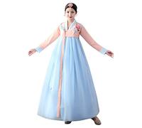 Female Korean Hanbok Traditional Dress Palace Korea Wedding Dance Costume Oriantal Dae Jang Geum Costume for Stage - - Large