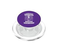 Female Laboratory Technician Mom Lab Tech PopSockets PopGrip for MagSafe