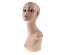 Female Life size Mannequin Head Bust for Wigs Hats Sunglasses Jewelry Display,Display Mannequin Head for Shop Boutiques Necklace Hat