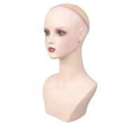 Female Mannequin Head Face Makeup Dolls Wigs Stands Portable Holder Display Stand for Female Mannequin Stand Holder