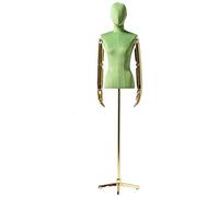 Female Mannequin Torso Body Tailors Mannequin Display Bust Dummy Dressmakers Fashion Students, Green