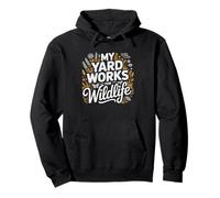 Female Native Plant Gardener Who Turned Yard Into Wildlife Pullover Hoodie