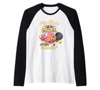 Female Padel Tennis My Brain is 95 Percent Padel Raglan Baseball Tee
